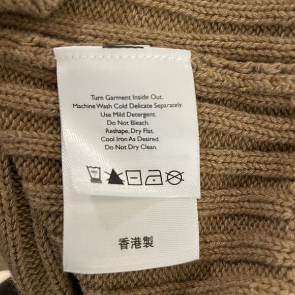 Eddie Bauer VTG Mens Cable Knit Crewneck 90's Retro Grandpa Sweater Size XXL - Picture 6 of 8